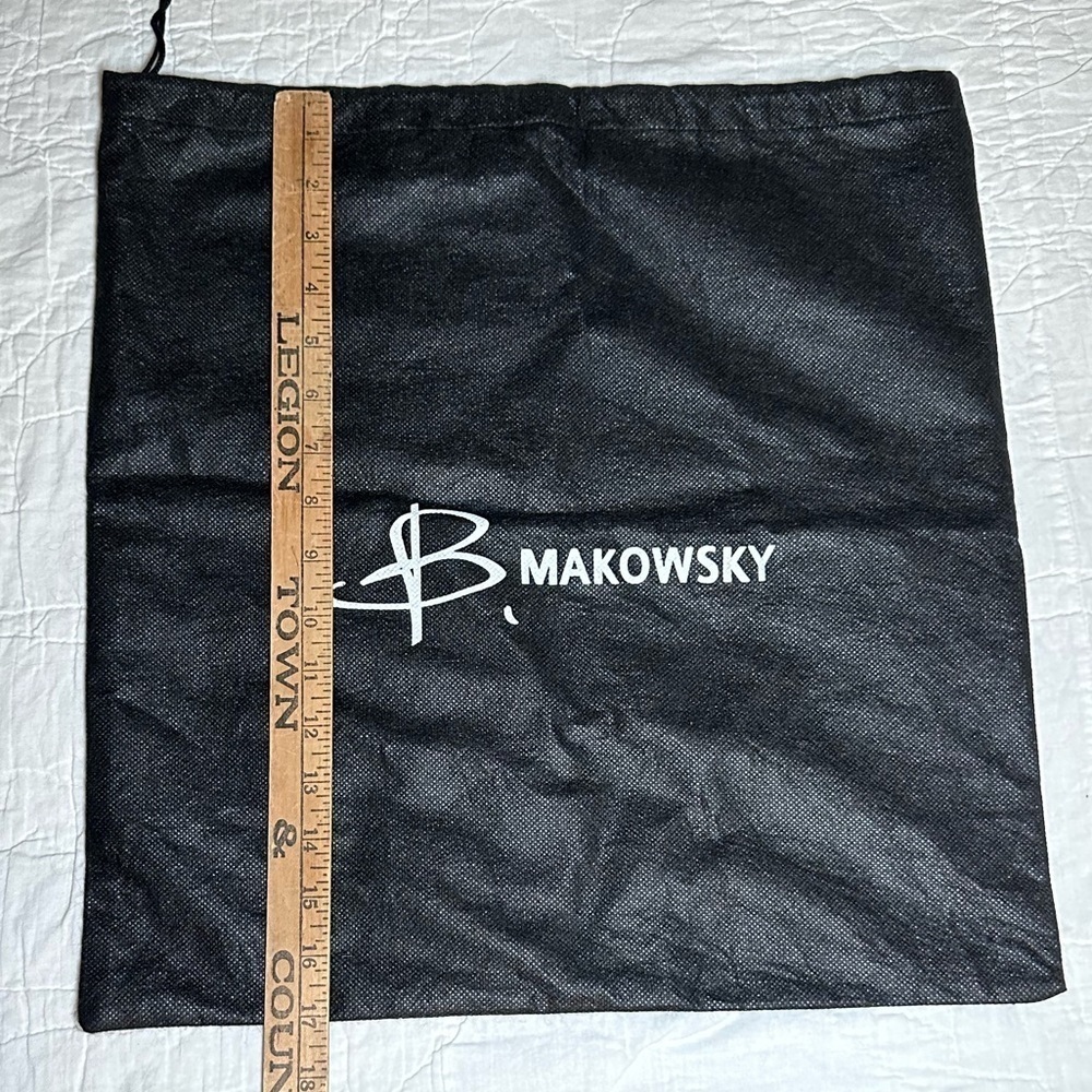 B Makowsky dust bag black used - Picture 4 of 6